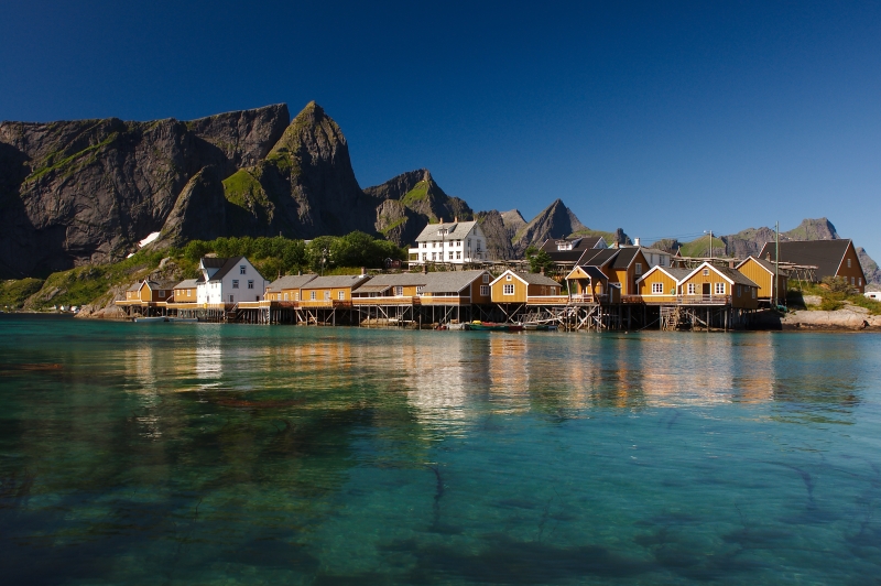 Sakrisøy in Lofoten