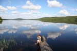 Sommer am Raanujärvi