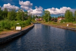 Einfahrt Schleuse Forsvik-